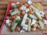 Salade froide de pois chiche