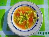 Soupe de tomates aux vermicelles