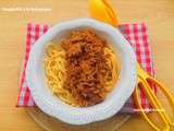 Spaghettis à la bolognaise: recette facile