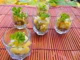 Verrine brocolis & pomme de terre