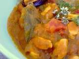Curry de courge Buttercup et de moules