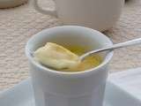 Petits pots de crème à la mélisse et au citron