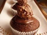 Cupcakes ferrero nutella