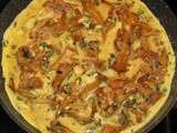 Omelette aux girolles