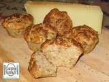 Petits pains moelleux au fromage de chèvre et graines de sésame