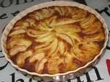 Tarte niçoise aux pommes