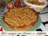 Tarte vosgienne aux pommes et aux mirabelles