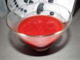 Coulis de fraise (thermomix)