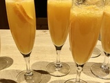 Cocktail mimosa clémentine