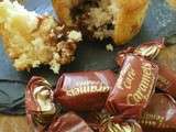 Muffins au coeur de caramel
