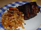 Agneau confit à l’huile d’olive