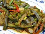 Aubergines braisées à la coriandre