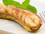 Bananes au four