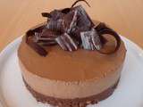 Bavarois au chocolat