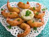 Beignets de gambas