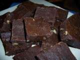 Brownies á Garniture de Fudge