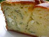 Cake a la feta et au basilic