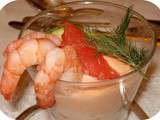 Cocktail de langoustines