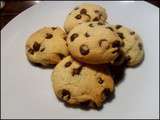 Cookies aux pépites de chocolat
