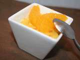Crème aux oranges