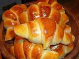 Croissants briochés