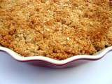Crumble aux pommes