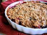 Crumble aux Prunes