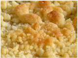 Crumbles de poires au vin doux