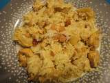 Emincé de poulet au curry