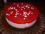 Entremets au mascarpone et aux fraises