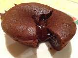 Fondants au chocolat noir
