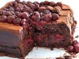 Gâteau au Chocolat et aux Cerises