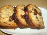 Gateau aux dattes et aux raisins secs