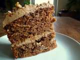 Gâteau aux noix et aux pommes