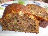 Gâteau banane et noix