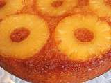 Gateau renverse a l’ananas