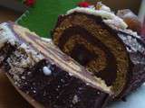 Gateau roulé aux chataignes