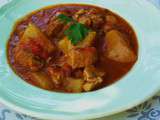Goulasch de veau aux pistaches