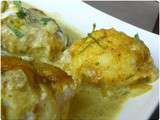 Medaillon de lotte a la sauce au citron