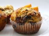 Muffins au chocolat et à l’orange