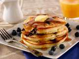 Pancakes aux Myrtilles