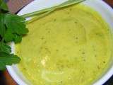 Potage aux courgettes