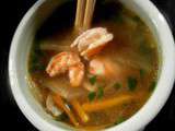 Potage thaïlandais aux crevettes