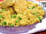 Poulet biriani