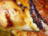 Poulet farci aux noix