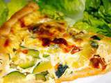 Quiche aux courgettes