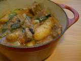 Ragout d’agneau aux pommes de terre