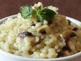 Risotto aux champignons