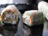 Rouleaux de printemps au surimi