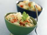 Salade de crevettes a la piemontaise